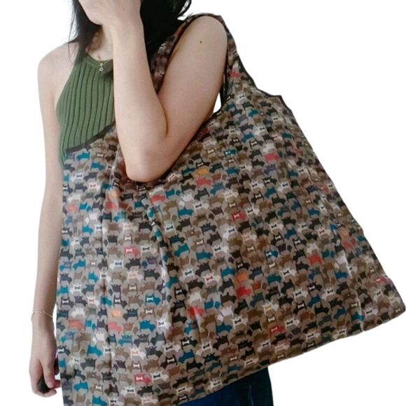 Large Dog Pattern Tote Bag - Picture 10 of 10